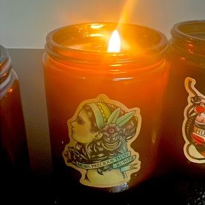 MoonFlower Candle Co. I have a beautiful large inventory of hand poured Candles